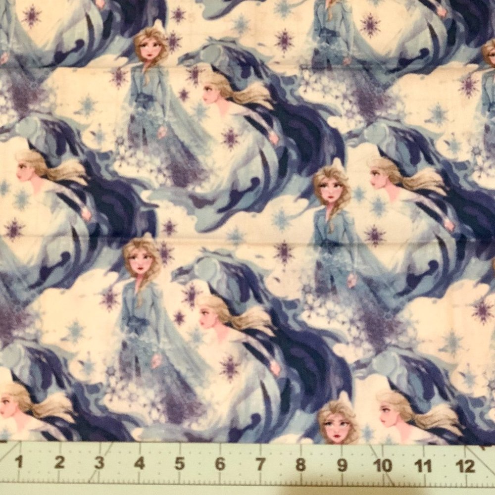 Disney Fabric Frozen Fabric Elsa Fabric Cotton Fat Quarters